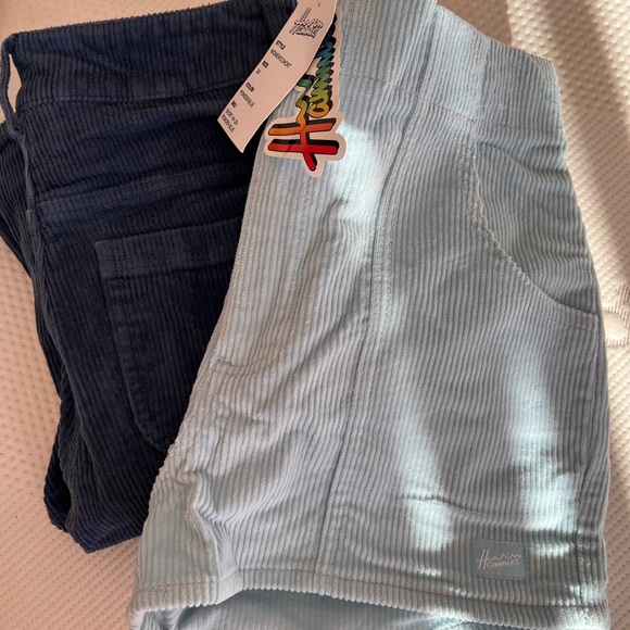 Hammies Pants - Hammies Women's Corduroy Shorts - Light Blue